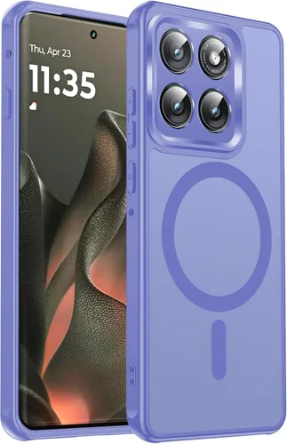 Vista 305 de LeYi Funda para teléfono Samsung-S23: protector de pantalla e imán MagSafe Púrpura