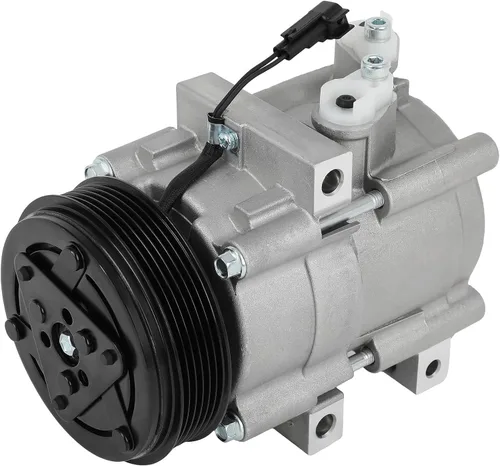 Vista 20 de ECCPP Compresor de aire acondicionado 2001-2006 Compatible con Hyundai Santa Fe 2.7L Compresor de aire acondicionado de enfriamiento rápido