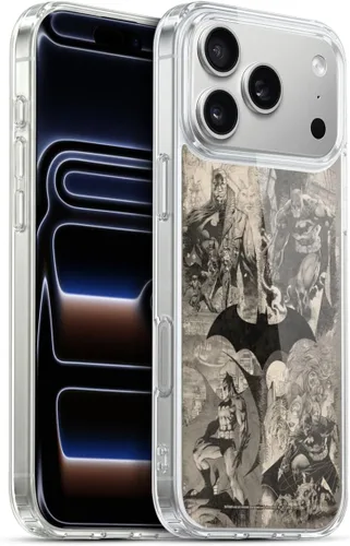 Vista 159 de Head Case Designs Funda de gel Hush con licencia oficial de Batman DC Comics #608 (protección de grado militar) compatible con Apple iPhone 7