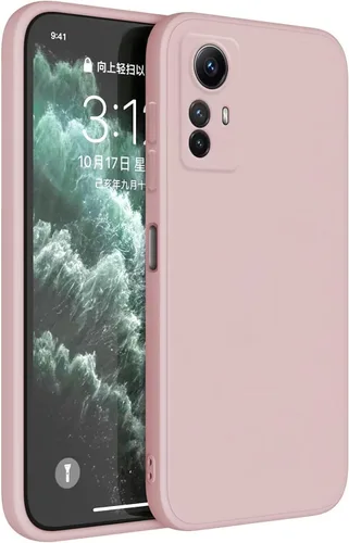 Vista 23 de Funda de silicona TPU compatible con Redmi Note 12 Pro 5G (6.67 pulgadas), funda de funda, color blanco antiguo