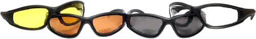 Vista 6 de Calabria 23BF Sportster - Gafas de seguridad bifocales de lectura para hombres y mujeres, protección UV, viento y desechos, antivaho