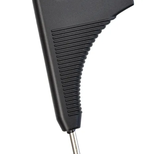 Vista 4 de 3 peines de cola de rata, fibra de carbono, resistentes al calor, con cola de acero inoxidable para todo tipo de cabello (negro)