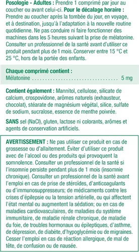 Vista 4 de Jamieson Tabletas de disolución rápida de melatonina 5 mg 100