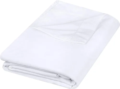 Vista 31 de Utopia Bedding Sábana encimera – 1 paquete (individual, beige) – Tela de microfibra suave cepillada – Sábana superior resistente al encogimiento y a