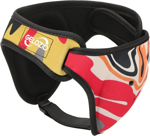 Vista 11 de Gelozid Casco ajustable de lucha libre para BJJ, MMA Grappling y entrenamiento, protector de oídos y casco de protección de coliflor