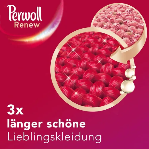 Vista 4 de Perwoll Detergente líquido para ropa Renovar Color para toda la ropa 1.44L (24 cargas de lavado)
