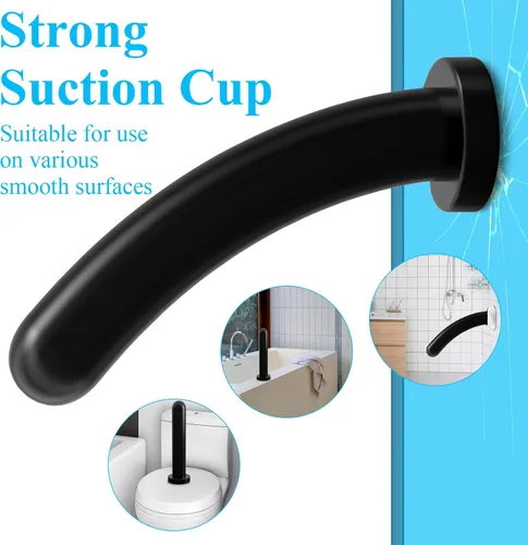 Vista 4 de Entrenador de enchufe anal con fuerte ventosa para hombres y mujeres, consolador suave y pequeño con correa, juguetes sexuales vaginales