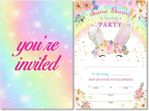 Vista 7 de Soiceu Safari Wild One - Invitaciones de primer cumpleaños con sobres, juego de 20 animales de la selva para niño