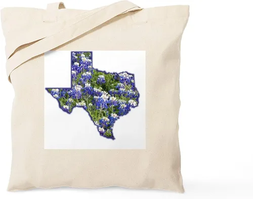 Vista 20 de CafePress Bolsa de mano de la bandera de Texas, bolsa de lona natural, bolsa de compras reutilizable