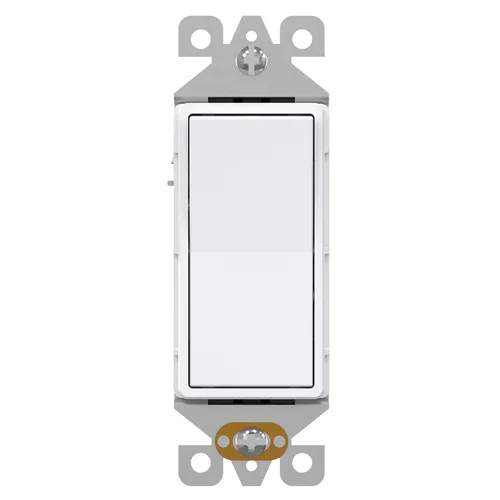 Vista 12 de AIDA Paquete de 1 interruptor de luz basculante Decora de 3 vías, interruptores de luz eléctricos con conexión a tierra automática de 15 amperios