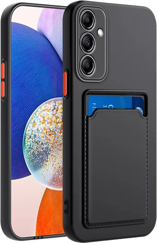 Vista 31 de Funda para Samsung Galaxy Note 10 con ranura para tarjeta de crédito TPU suave TPU silicona resistente a los arañazos delgada ranura para tarjeta