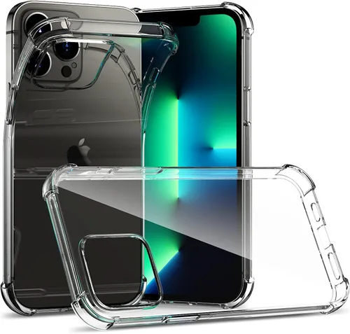 Vista 34 de Funda transparente para iPhone 12 Pro Max, ultrafina, flexible, resistente a los arañazos, gel de TPU de goma suave de silicona protectora