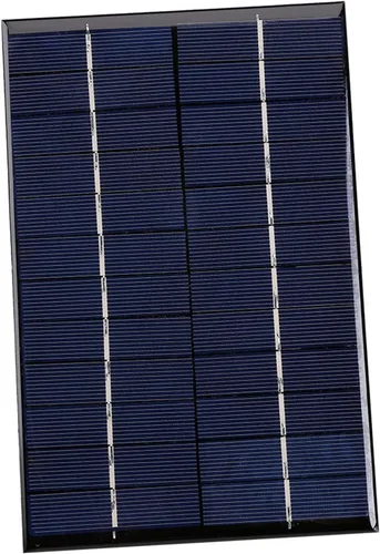 Vista 4 de Eujgoov Mini panel solar portátil, módulo de panel solar policristalino 12 V 4.2 W de alta eficiencia DIY polisilicio módulo de energía de batería