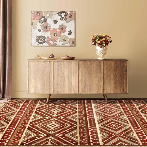 Vista 8 de Superior Alfombra Takeo Collection (6'x9') Caramelo