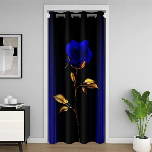 Vista 24 de Feelyou Math Equation - Cortina de puerta (1 panel, 34 x 80 pulgadas)
