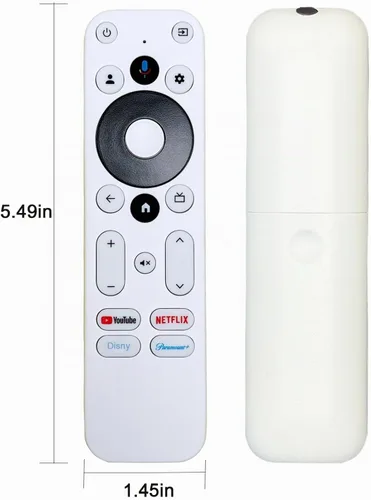 Vista 4 de Control remoto de voz de repuesto compatible con Onn Streaming Box 100024646 100026240 4k Pro 4K Plus no compatible con ONN TV