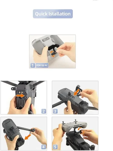 Vista 8 de BTG Soporte de mano estabilizador de mano para DJI Mavic 3/Mavic 3 Pro/Mavic 3 Classic DJI RC Remote Controller Accesorios de mano