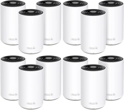 Vista 12 de TP-Link Deco 7 Pro BE63 Tri-Band WiFi 7 BE10000 Sistema de malla para todo el hogar - 6-Stream 10 Gbps, 4 puertos de 2.5G con cable de retroceso, 4