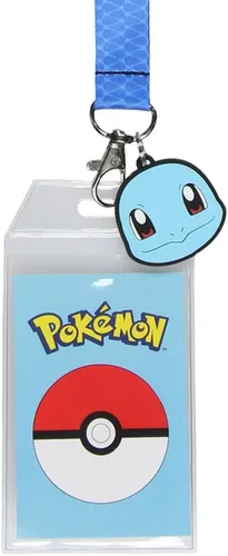Vista 2 de Pokemon Squirtle 007 - Soporte de goma para identificación con cordón de 2 lados