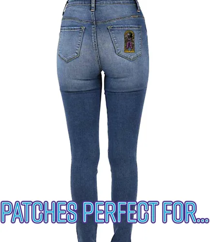 Vista 7 de nombre K" Lucha Potente hombres Anime parodia diseñoNovedad Hierro Sobre Patch Applique