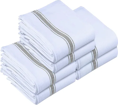 Vista 15 de Utopia Towels Paquete de 12 paños de cocina negros de 15 x 25 pulgadas, 100% algodón hilado en anillo