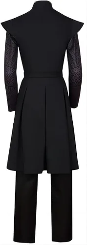 Vista 4 de Daemon Targaryen - Disfraz de dragón para hombre, disfraz de Halloween, Navidad, gabardina, uniforme