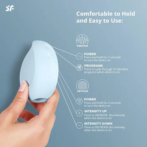 Vista 3 de Satisfyer Juguete sexual con vibrador Sugar Rush Juguetes para adultos para mujeres Vibrador de estimulación del clítoris Dispositivo vibrante
