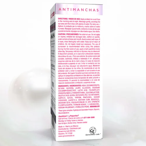 Vista 9 de Cicatricure Antimanchas Face Wash, limpiador facial 3 en 1 para mujeres con complejo perlado, ilumina la piel, unifica el tono y la textura, lavado