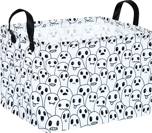 Vista 12 de Cesta Rectangular de Regalo, Cesta de Almacenamiento para Guardería, Cesto de Ropa Sucia, Caja de Almacenamiento y Contenedores para Ropa del Hogar