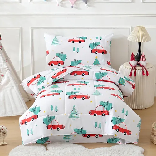Vista 12 de JSD Juego de ropa de cama infantil de avión