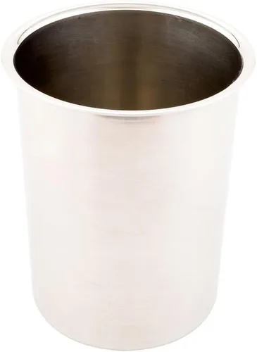 Vista 2 de Restaurantware Met Lux - Olla Bain Marie de 2 cuartos de galón resistente a la corrosión, para alimentos calientes y fríos, servir o almacenar