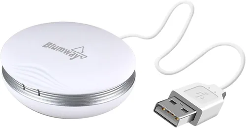 Vista 4 de Máquina limpiadora de lentes de contacto, limpiador ultrasónico de lentes de contacto BlumWay con cargador USB, pequeño y portátil, lente suave