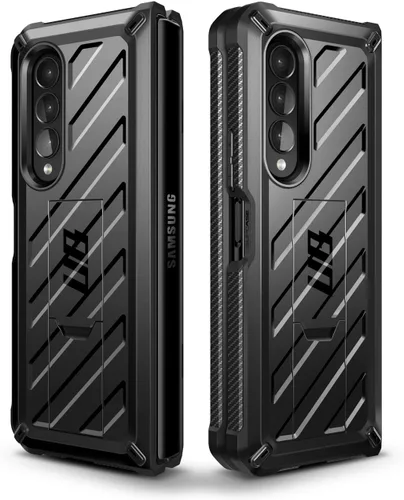 Vista 9 de SUPCASE Funda para Galaxy Z Fold 4 con soporte y clip para cinturón (Unicorn Beetle), [protector de pantalla integrado]