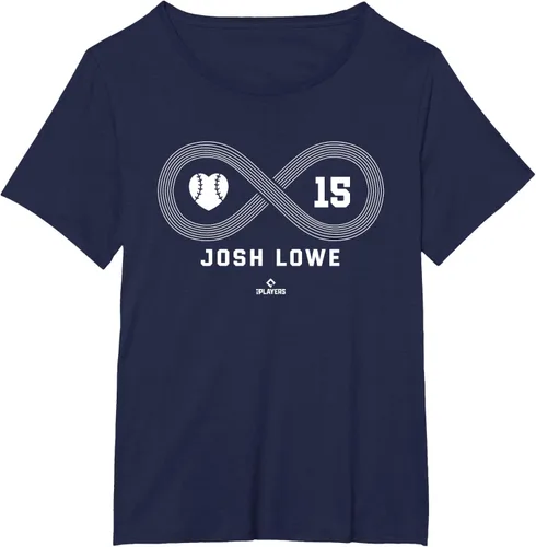 Vista 17 de Camiseta Infinite Love Josh Lowe Tampa Bay MLBPA, Negro
