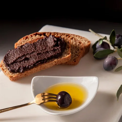 Vista 5 de Marmarabirlik, Aceitunas negras para untar picantes, pasta de aceitunas turcas y tapenade, sabor mediterráneo gourmet, perfecto para sándwiches