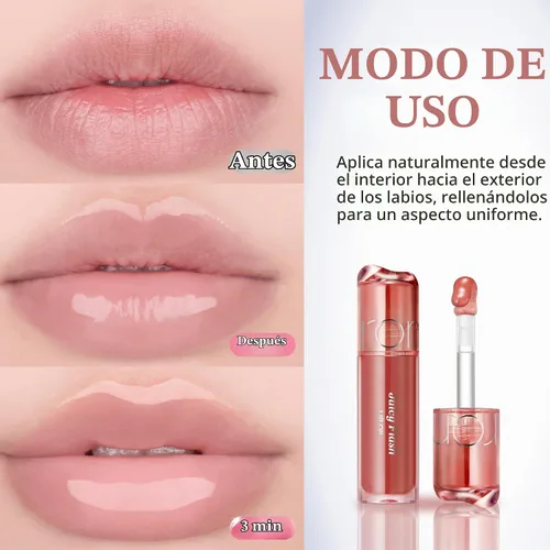 Vista 5 de rom&nd JUICY FLASH LABIO ACEITE 03 PEACH STROBE ESTUBRO DE MELOCOT