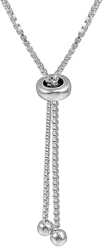 Vista 7 de Sterling Silver Alphabet Letter Name Personalized Gifts Adjustable Initial Bracelet for Women Girls
