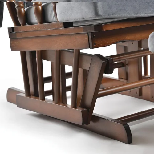 Vista 6 de Comfort Deluxe - Juego de silla y otomana (antracita)