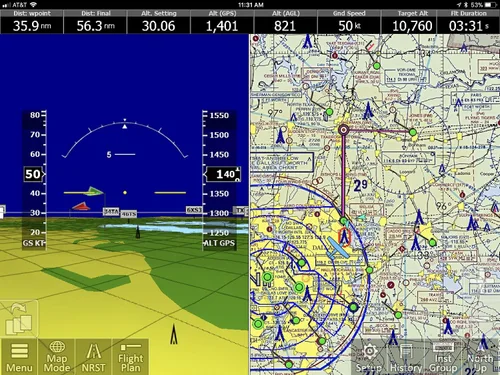 Vista 7 de Receptor Stratux ADS-B de doble banda para la aviación: Meteorología y Tráfico - GPS WAAS externo, AHRS, paquete de batería, montaje de succión