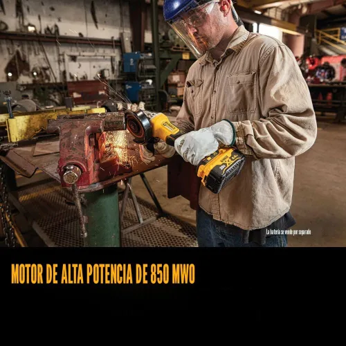Vista 6 de DEWALT Juego de taladro y amoladora de 20V MAX, set de herramientas eléctricas, incluye 2 baterías y cargador (DCK231E2)