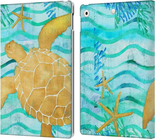 Vista 20 de Head Case Designs Funda de piel con licencia oficial de Paul Brent Agate Mermaid Coastal Book Wallet compatible con Apple iPad 10.2 2019/2020/2021