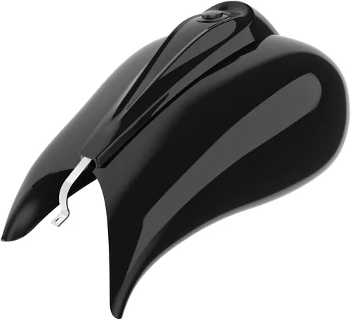 Vista 79 de Cubiertas de tanque estiradas con consola de tablero y tapa de tanque de combustible, cubiertas de combustible de galón para Harley Touring Whisky