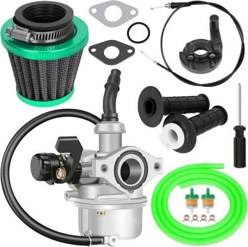 Vista 14 de YOXUFA PZ19 Carburador 19mm Carburador para 110 cc 125 cc 50 cc 70 cc Pit Dirt Bike ATV Apollo TaoTao Baja Coolster SSR Xmotos X-Pro Thumpstar