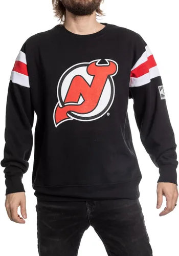 Vista 19 de Calhoun NHL Surf & Skate Varsity - Sudadera de cuello redondo para hombre, estilo retro, colección Coastal