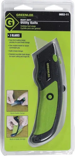 Vista 4 de Greenlee 0652-26 Cuchillo plegable, hoja de coping, 3-1/4 pulgadas, rojo