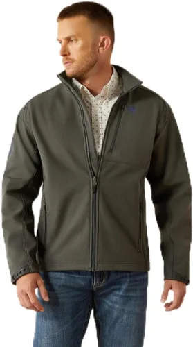 Vista 10 de ARIAT Chaqueta Softshell Logo 2.0 Banyan corteza
