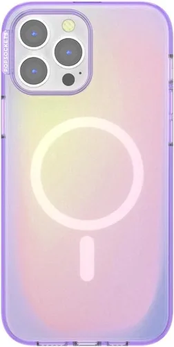 Vista 73 de PopSockets Funda para iPhone 17 Pro Max con MagSafe, color borgoña