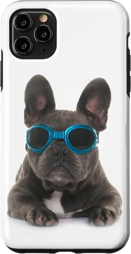 Vista 13 de Funda divertida para iPhone 17 con diseño de perro francés Bulldog Francés