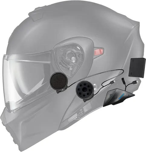 Vista 4 de ScorpionEXO GT930 Dual Open Full Face Modular Transformer Casco Integrado EXO-COM Bluetooth Sistema de comunicación DOT ECE aprobado