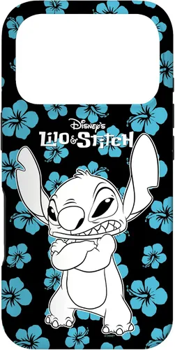 Vista 30 de Disney Lilo & Stitch - Carcasa para iPhone 17, diseño floral